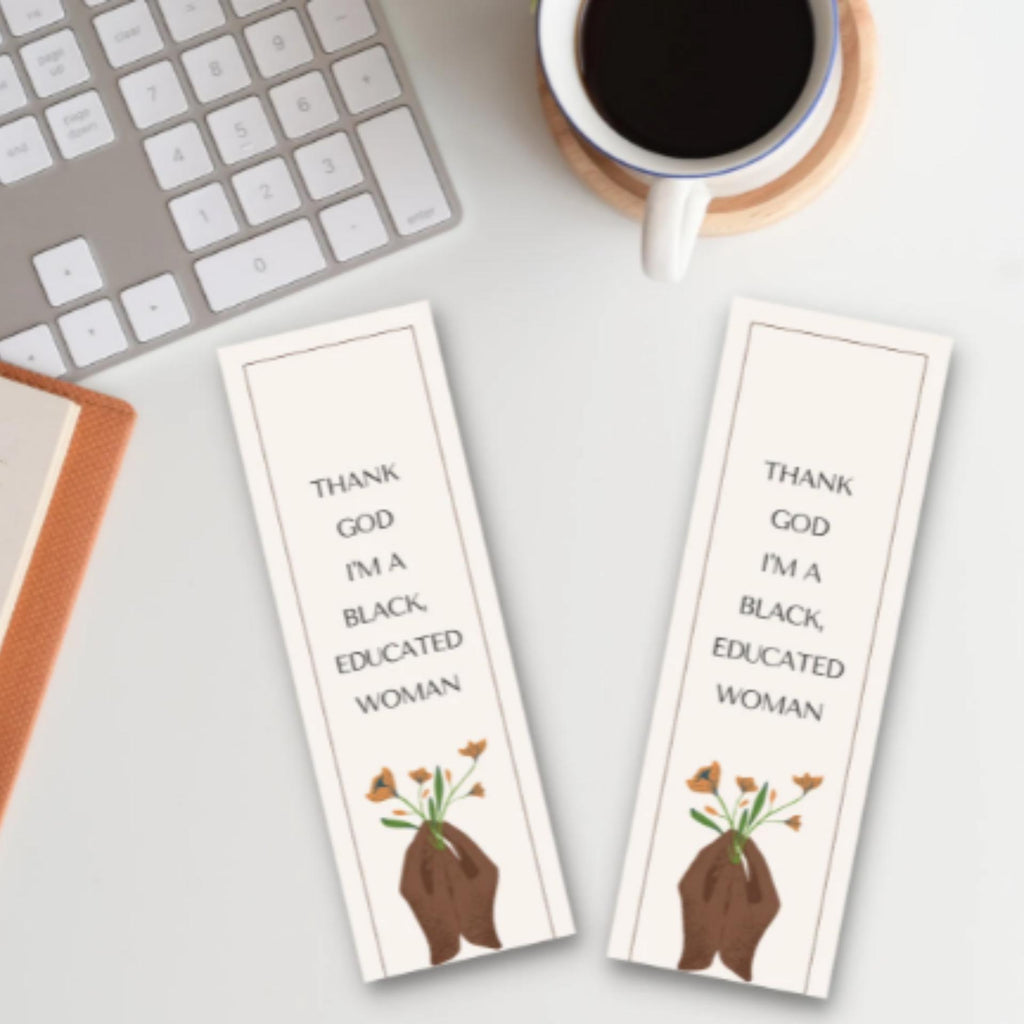 Black Woman Bookmark Set