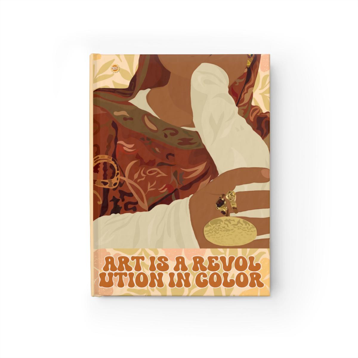Art Is Revolution Hardcover Journal