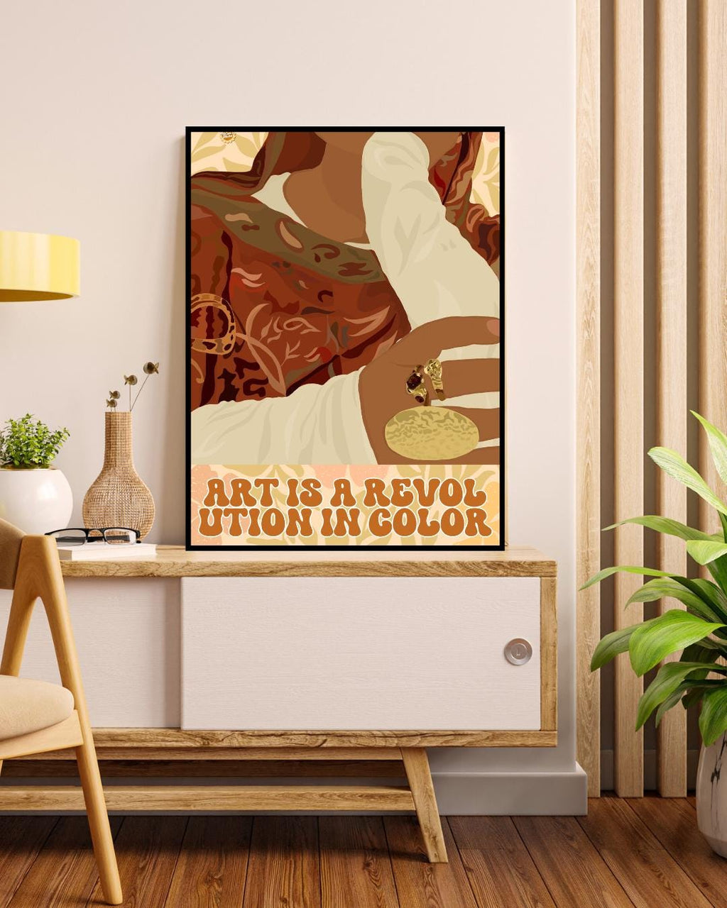 Art Is Revolution Art Print