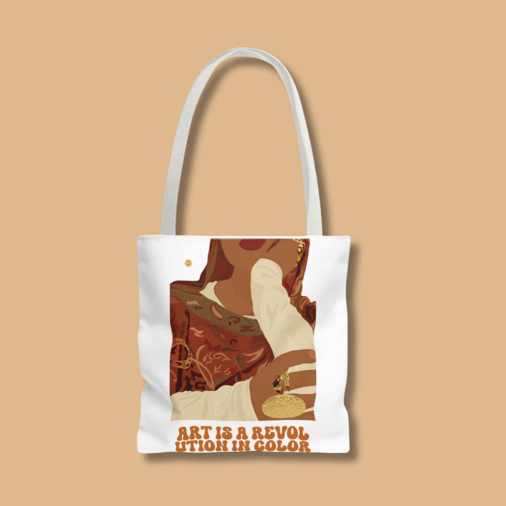 Art Is Revolution Cotton Tote Bag