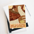 Art Is Revolution Hardcover Journal