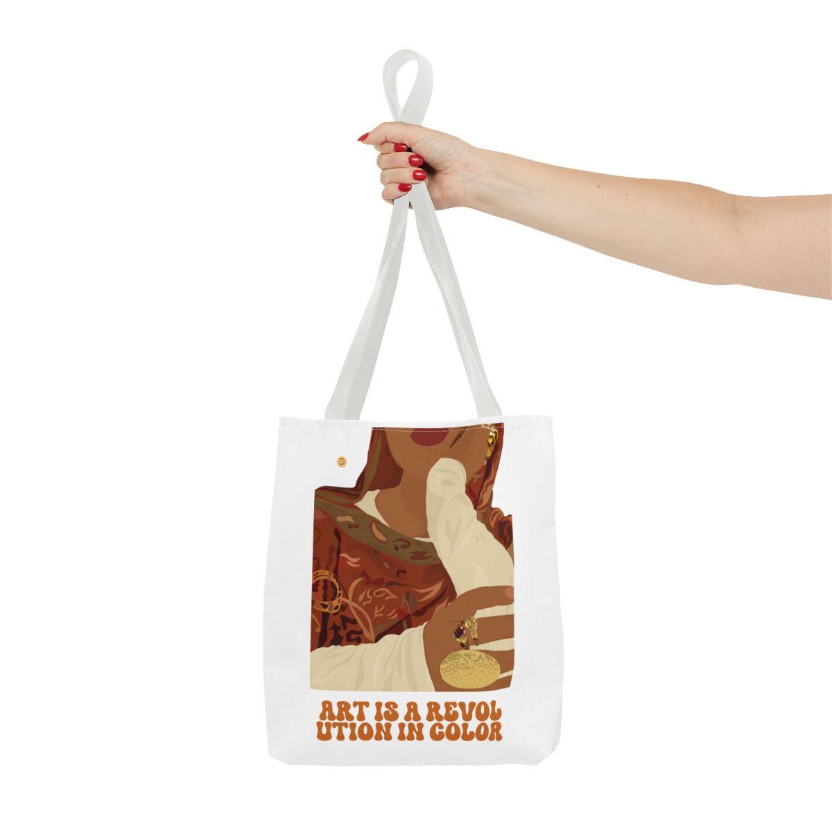 Art Is Revolution Cotton Tote Bag