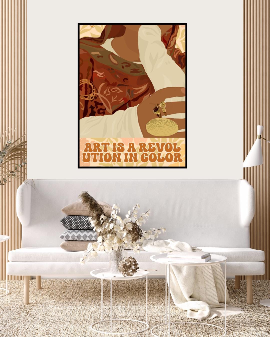 Art Is Revolution Art Print