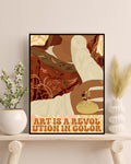 Art Is Revolution Art Print
