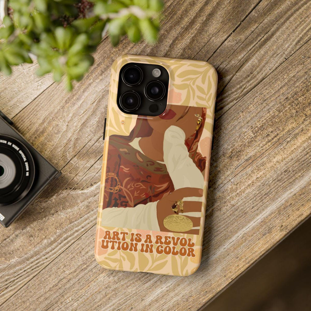 Art Is Revolution Protective Phone Case